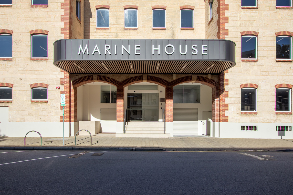 Marine House, 1 Essex Street, Fremantle: 3,600sqm office building to 100% occupancy by Norfolk Commercial.