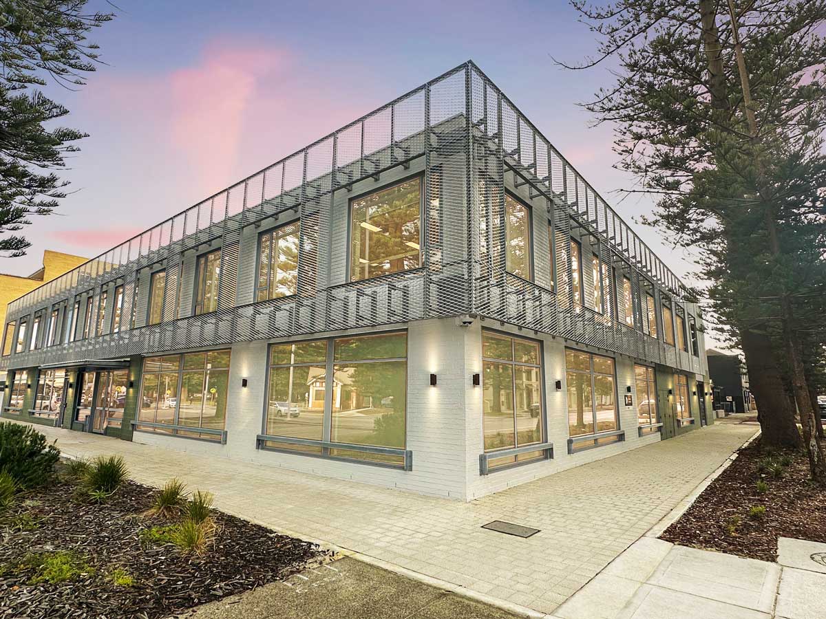 56 Marine Terrace Fremantle, an approximately 1,500sqm A-Grade office building leased to a Federal Government Agency by Norfolk Commercial.
